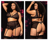 Mapale 8649X Dreiteiliges Set, Farbe Schwarz